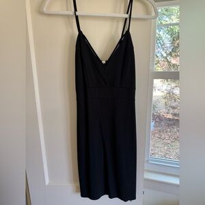 Black Spaghetti Strap Dress